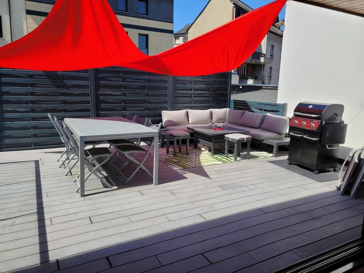 Rouen Centre Avec Sauna - Jacuzzi - Parking - 5 Etoiles Εξωτερικό φωτογραφία